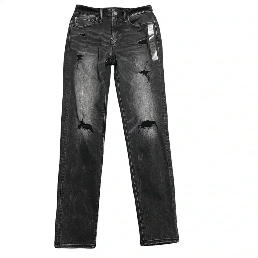 NWOT American Eagle AirFlex Patched Jeans Size 28
